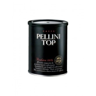 Mletá káva - Pellini Top 100% Arabica káva mletá dóza 250 g