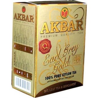 Čaj - Akbar Tea Earl Grey Gold 80g