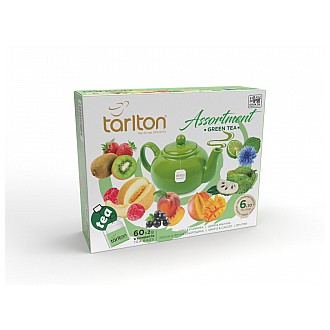Čaj - TARLTON Assortment Green Tea 60 x 2 g