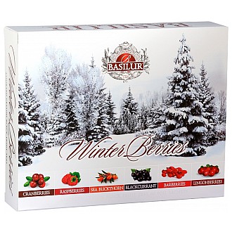 Čaj - BASILUR- Winter Berries Assorted přebal 60 gastro sáčků 60 x 2 g