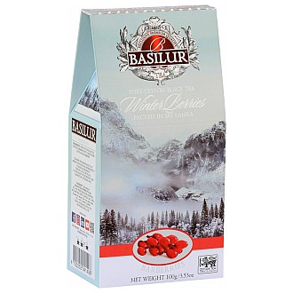Čaj - BASILUR Winter Berries Barberries papír 100 g