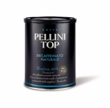 Mletá káva - Pellini TOP bezkofeinová káva mletá 250 g