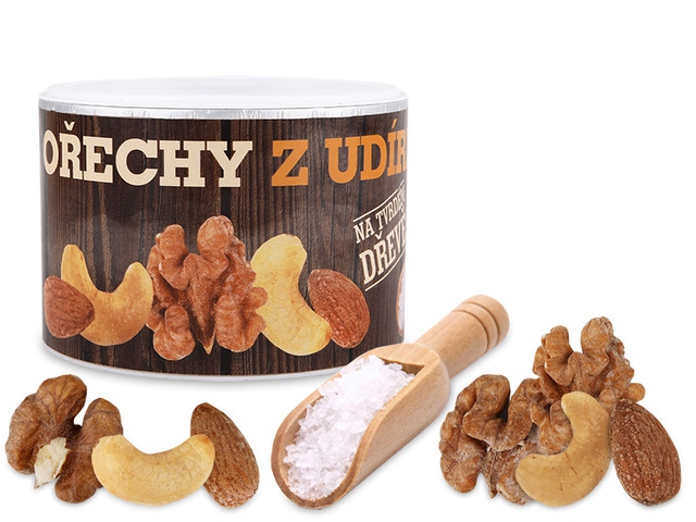 Oříšky + Ovoce - Mixit Ořechy z udírny 170 g