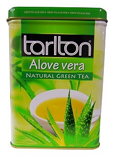 Čaj - TARLTON Green Aloe Vera plech 250 g
