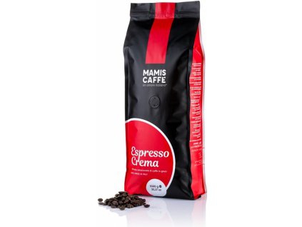 Zrnková káva - Mamis caffé Espresso Crema zrnková káva 1000 g