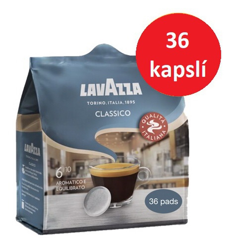 Kapsle - Pody - Lavazza Classico kávové kapsle Senseo 36 ks