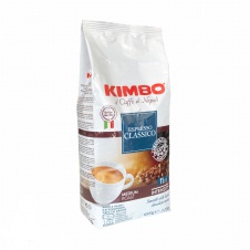 Zrnková káva - Kimbo / DeLongi Classico káva zrnková 1000 g