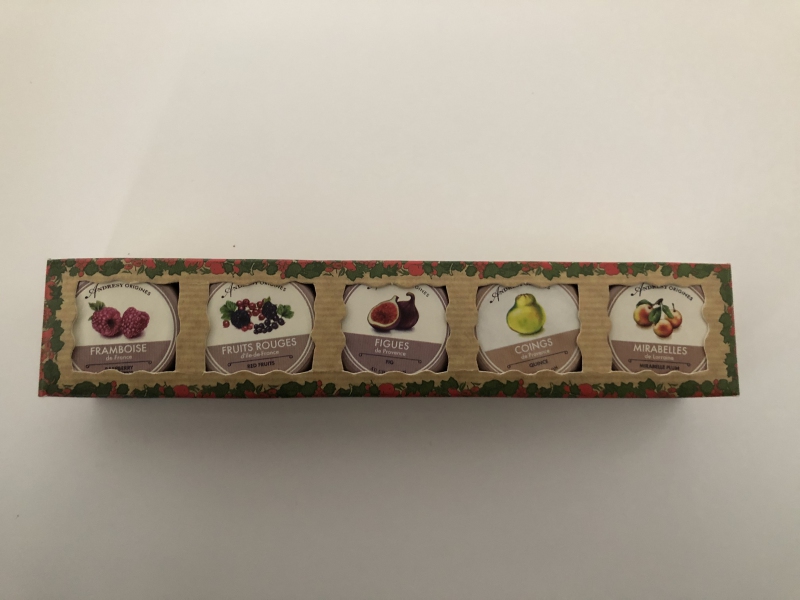 Francouzské marmeládky - Dárkový set 5ks v luxusní krabičce
