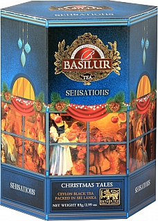 Vánoční čaje - BASILUR Sensations Christmas Tales papír 85 g