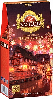 Vánoční čaje - BASILUR Infinite Moments Festive Evening papír 75 g