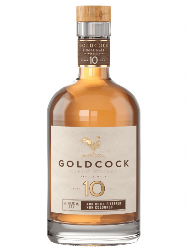 Alkohol - GOLDCOCK Single Malt 10yo 49,2% 0,7 l