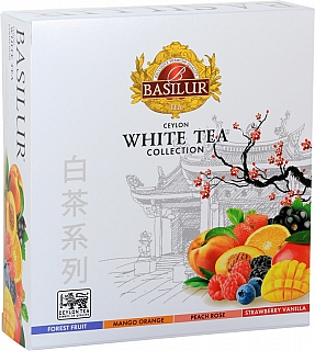 Čaj - BASILUR White Tea Assorted přebal porcovaný 40 x 1,5 g