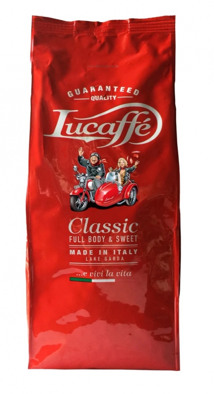 Zrnková káva - Lucaffe Espresso Classic zrnková káva 1000 g