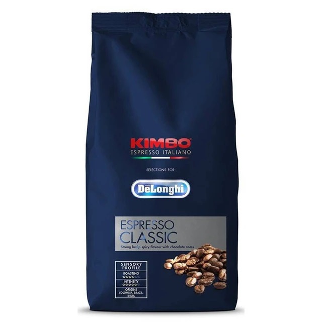 Zrnková káva - Kimbo for DeLonghi Espresso Classic zrnková káva 1000 g