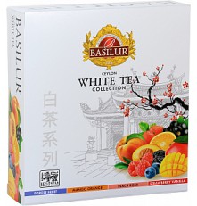 BASILUR White Tea Assorted přebal porcovaný 40 x 1,5 g