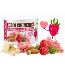 Mixit Crunchies - Malinové čokohrudky s mandlemi 140 g