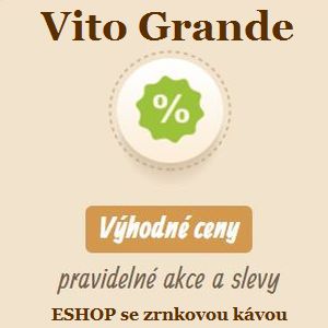 Výdejní místo Eshopu Vito Grande- prodej zrnkové kávy na internetu. 